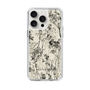 Slim Protection Case［ LAGUNAMOON - Botanical - Beige ］