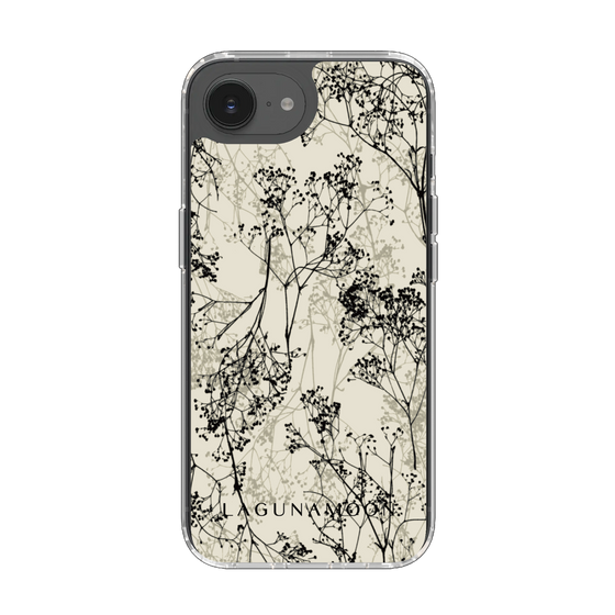 Slim Protection Case［ LAGUNAMOON - Botanical - Beige ］