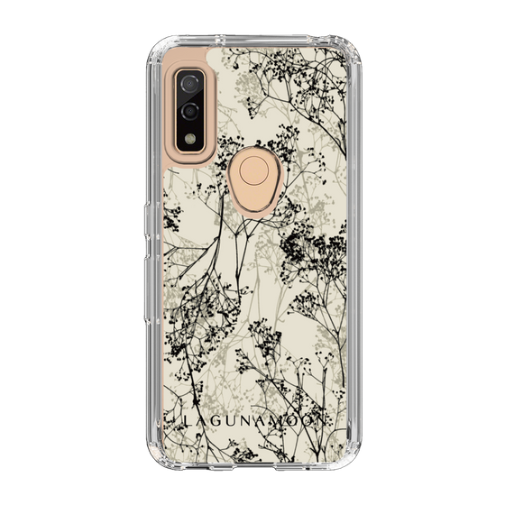Slim Protection Case［ LAGUNAMOON - Botanical - Beige ］