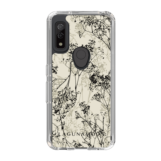 Slim Protection Case［ LAGUNAMOON - Botanical - Beige ］