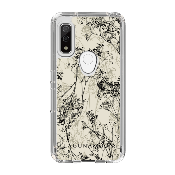 Slim Protection Case［ LAGUNAMOON - Botanical - Beige ］
