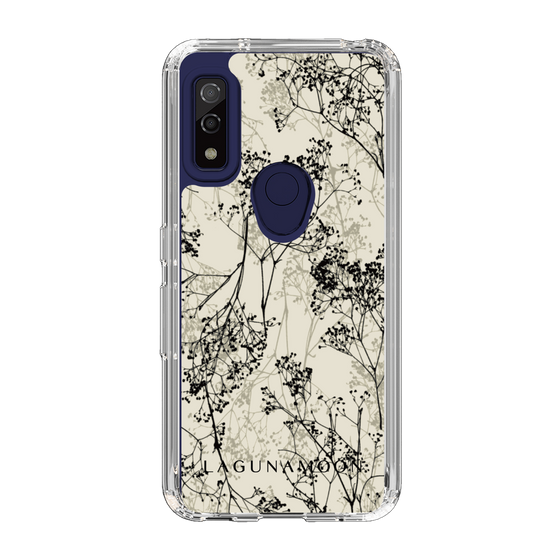 Slim Protection Case［ LAGUNAMOON - Botanical - Beige ］