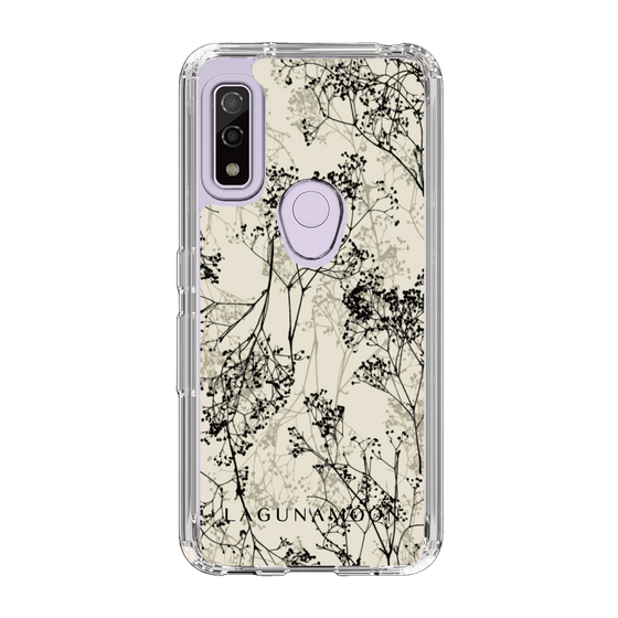 Slim Protection Case［ LAGUNAMOON - Botanical - Beige ］