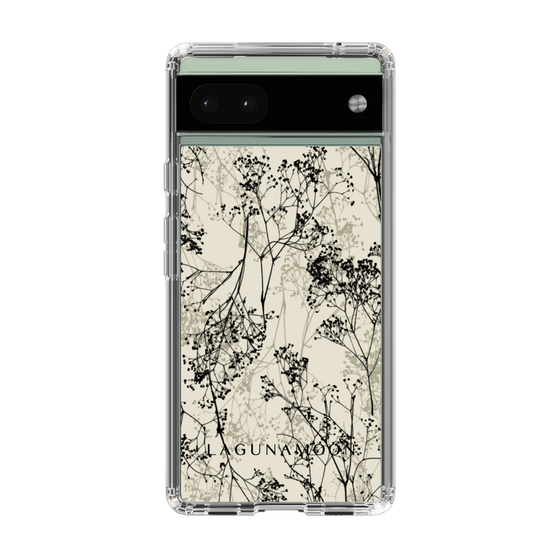 Slim Protection Case［ LAGUNAMOON - Botanical - Beige ］