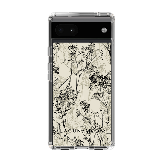 Slim Protection Case［ LAGUNAMOON - Botanical - Beige ］