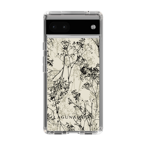 Slim Protection Case［ LAGUNAMOON - Botanical - Beige ］