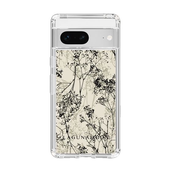 Slim Protection Case［ LAGUNAMOON - Botanical - Beige ］