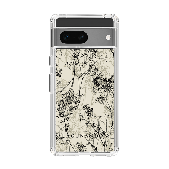 Slim Protection Case［ LAGUNAMOON - Botanical - Beige ］