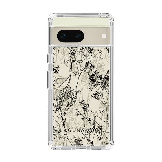 Slim Protection Case［ LAGUNAMOON - Botanical - Beige ］