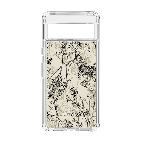 Slim Protection Case［ LAGUNAMOON - Botanical - Beige ］