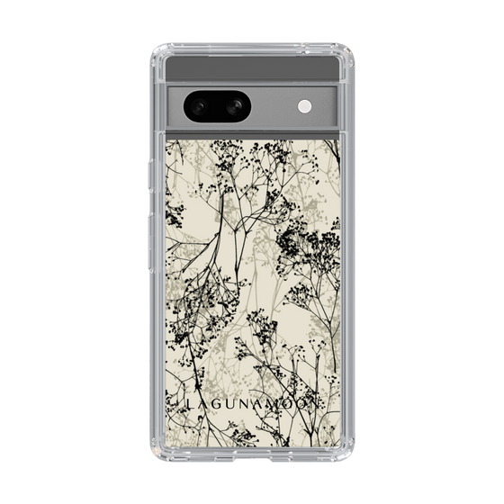 Slim Protection Case［ LAGUNAMOON - Botanical - Beige ］