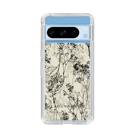 Slim Protection Case［ LAGUNAMOON - Botanical - Beige ］