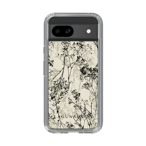 Slim Protection Case［ LAGUNAMOON - Botanical - Beige ］
