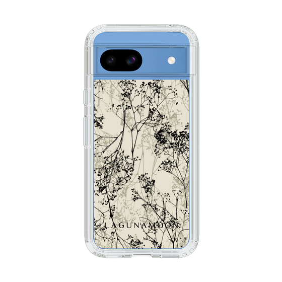 Slim Protection Case［ LAGUNAMOON - Botanical - Beige ］