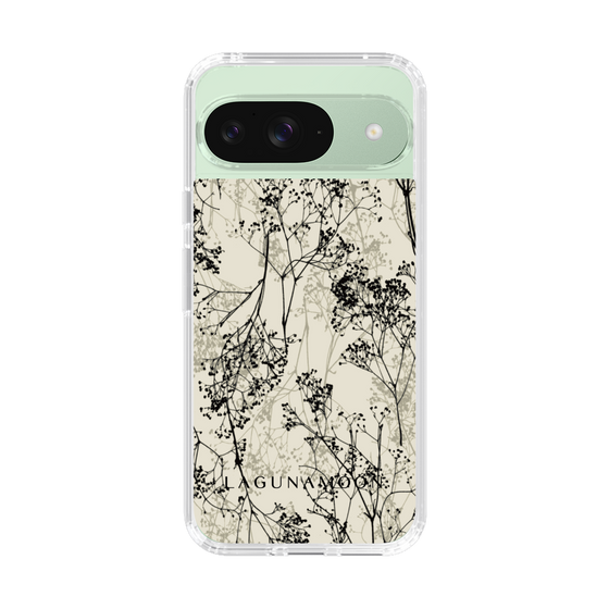 Slim Protection Case［ LAGUNAMOON - Botanical - Beige ］