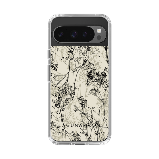 Slim Protection Case［ LAGUNAMOON - Botanical - Beige ］