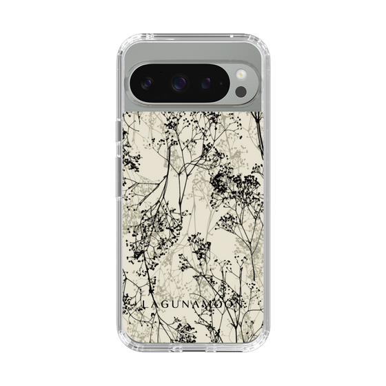 Slim Protection Case［ LAGUNAMOON - Botanical - Beige ］