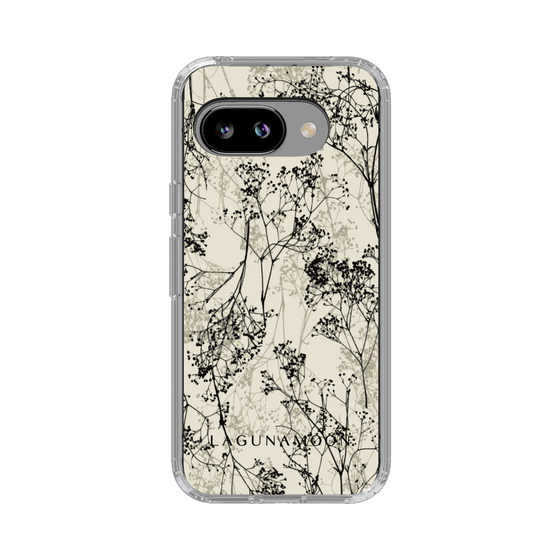 Slim Protection Case［ LAGUNAMOON - Botanical - Beige ］