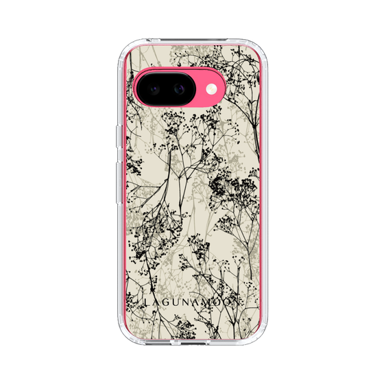 Slim Protection Case［ LAGUNAMOON - Botanical - Beige ］