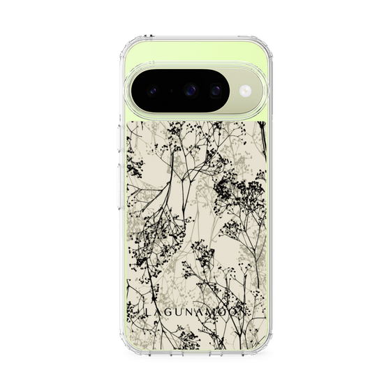 Slim Protection Case［ LAGUNAMOON - Botanical - Beige ］