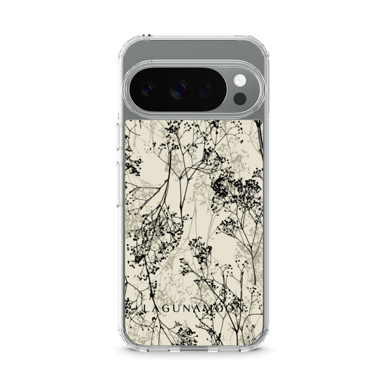 Slim Protection Case［ LAGUNAMOON - Botanical - Beige ］