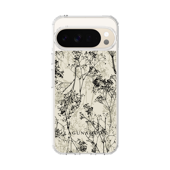 Slim Protection Case［ LAGUNAMOON - Botanical - Beige ］