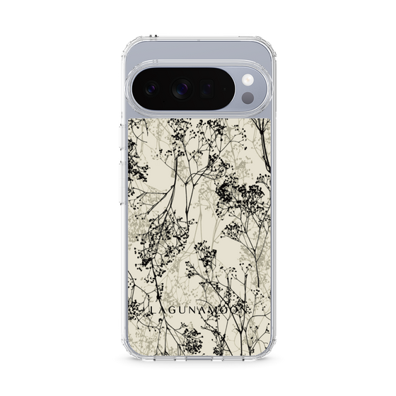 Slim Protection Case［ LAGUNAMOON - Botanical - Beige ］