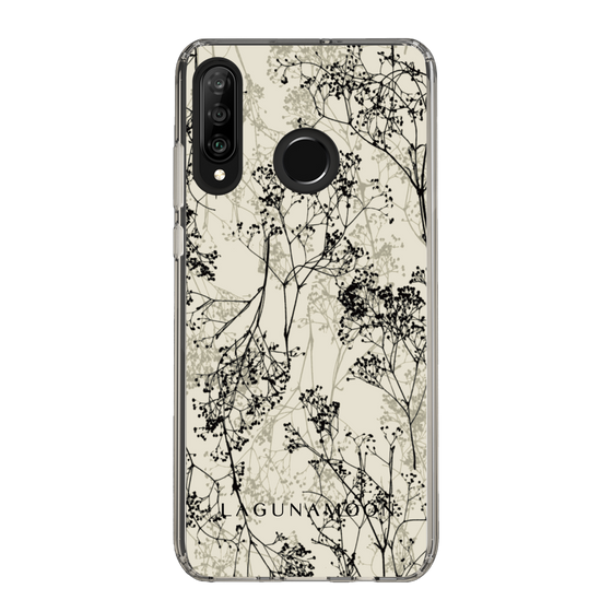 Slim Protection Case［ LAGUNAMOON - Botanical - Beige ］