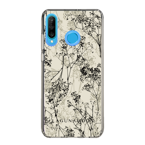 Slim Protection Case［ LAGUNAMOON - Botanical - Beige ］
