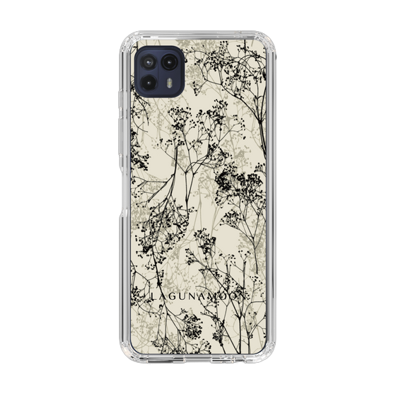 Slim Protection Case［ LAGUNAMOON - Botanical - Beige ］