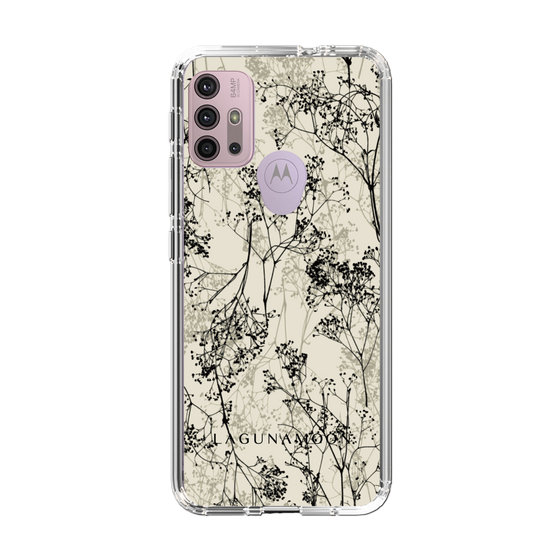 Slim Protection Case［ LAGUNAMOON - Botanical - Beige ］