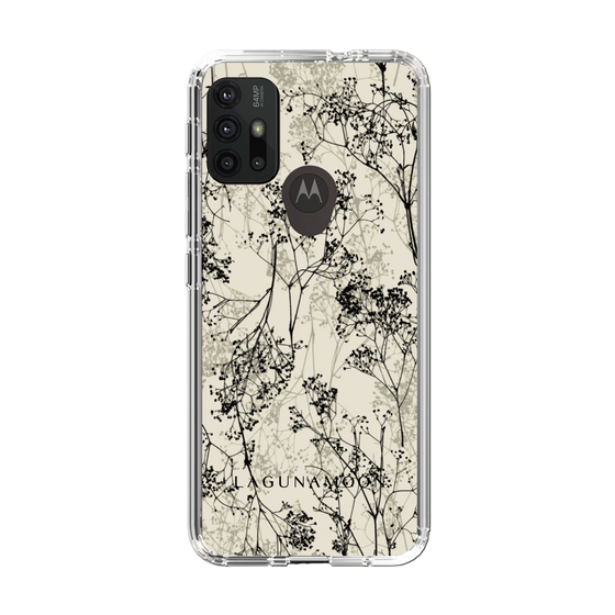 Slim Protection Case［ LAGUNAMOON - Botanical - Beige ］