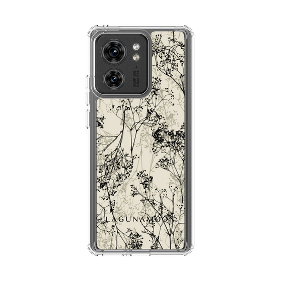 Slim Protection Case［ LAGUNAMOON - Botanical - Beige ］