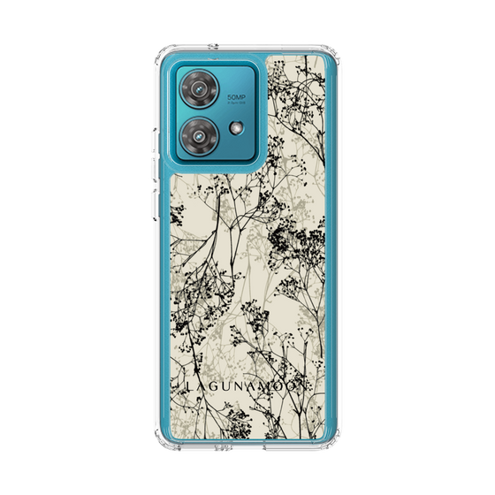 Slim Protection Case［ LAGUNAMOON - Botanical - Beige ］