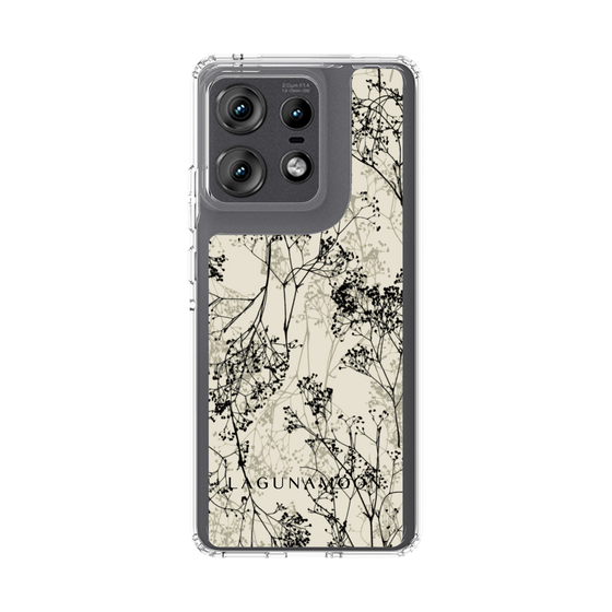 Slim Protection Case［ LAGUNAMOON - Botanical - Beige ］