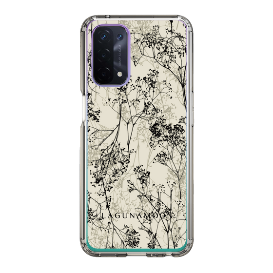 Slim Protection Case［ LAGUNAMOON - Botanical - Beige ］