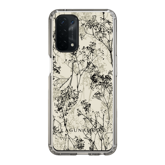 Slim Protection Case［ LAGUNAMOON - Botanical - Beige ］