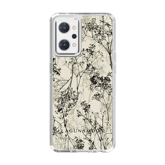 Slim Protection Case［ LAGUNAMOON - Botanical - Beige ］
