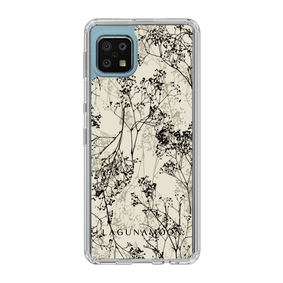 Slim Protection Case［ LAGUNAMOON - Botanical - Beige ］
