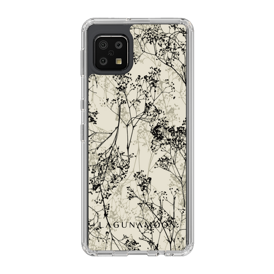 Slim Protection Case［ LAGUNAMOON - Botanical - Beige ］