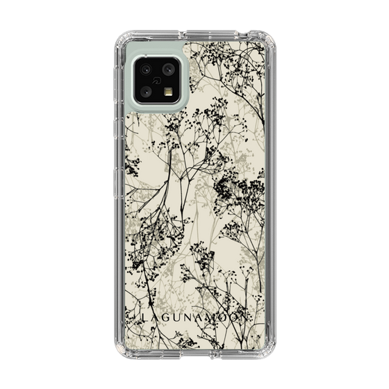 Slim Protection Case［ LAGUNAMOON - Botanical - Beige ］