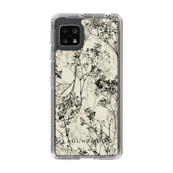 Slim Protection Case［ LAGUNAMOON - Botanical - Beige ］