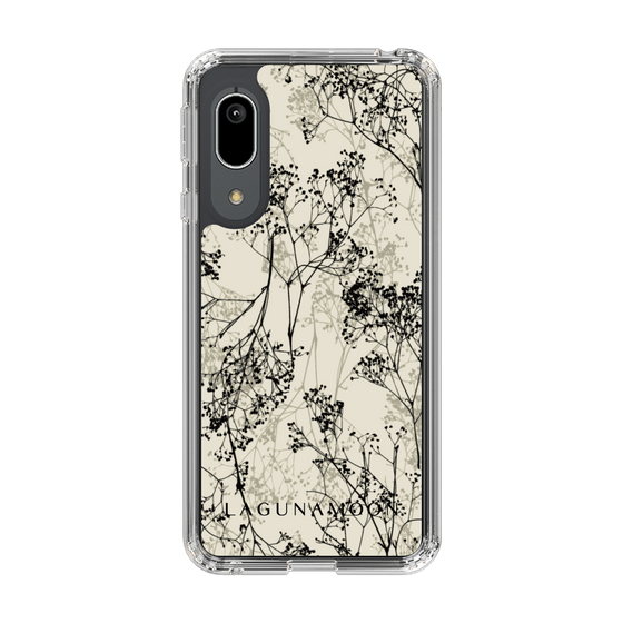 Slim Protection Case［ LAGUNAMOON - Botanical - Beige ］