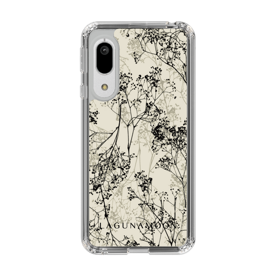 Slim Protection Case［ LAGUNAMOON - Botanical - Beige ］