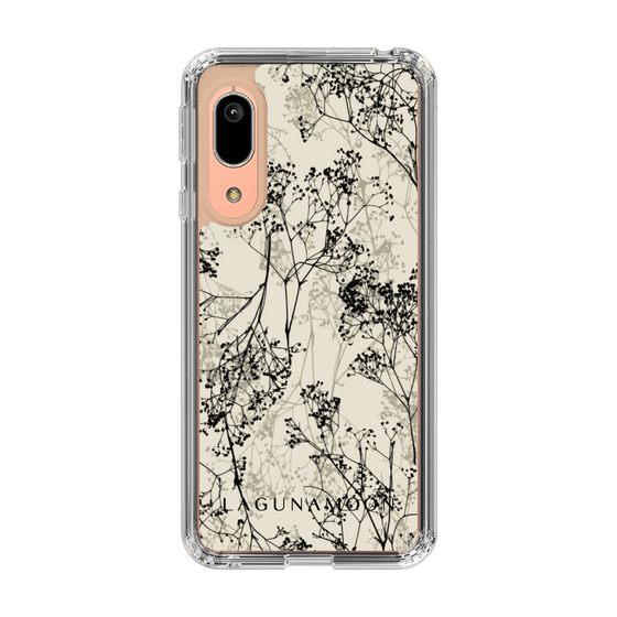 Slim Protection Case［ LAGUNAMOON - Botanical - Beige ］