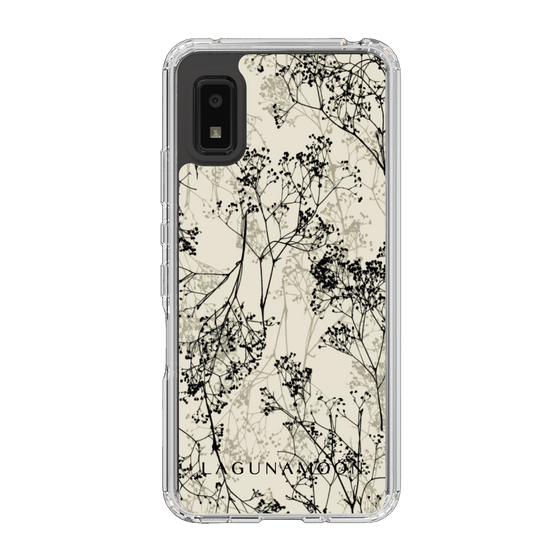Slim Protection Case［ LAGUNAMOON - Botanical - Beige ］