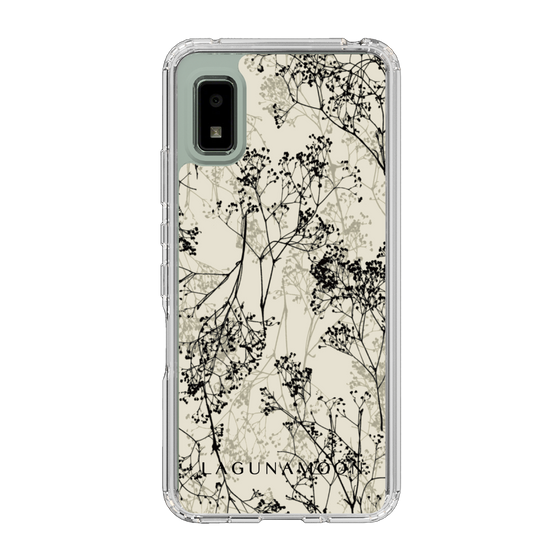 Slim Protection Case［ LAGUNAMOON - Botanical - Beige ］