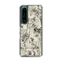 Slim Protection Case［ LAGUNAMOON - Botanical - Beige ］
