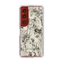 Slim Protection Case［ LAGUNAMOON - Botanical - Beige ］