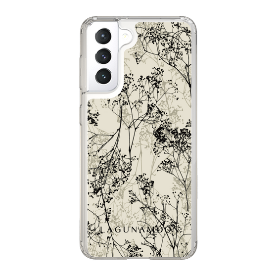 Slim Protection Case［ LAGUNAMOON - Botanical - Beige ］